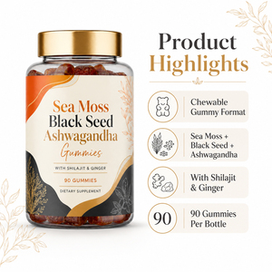 Gummies Énergie et Soutien Immunitaire à la Mousse de Mer de l'Himalaya, Marque Privée OEM, Certifiées GMP pour la Santé Adulte - Product Image 3