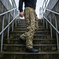 Pantalon de survêtement pliable KSP-PSP-NR pour homme – Léger, imperméable, avec revêtement, taille élastique – OEM/ODM, logo personnalisé