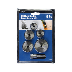 Set di 6 Mini Lame Circolari in HSS per Taglio del <span class=keywords><strong>Legno</strong></span> - Product Image 4