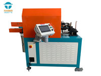 Machine semi-automatique rotative de formage d'extrémités de tubes en cuivre, pour l'élargissement, le rétrécissement et le sertissage précis, pour le traitement industriel des tuyaux