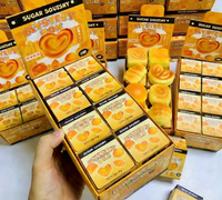 Blind Box Bread Blind Box Jouets anti-stress Squishy à remontée lente en PU, doux et compressibles, pour enfants, vente en gros