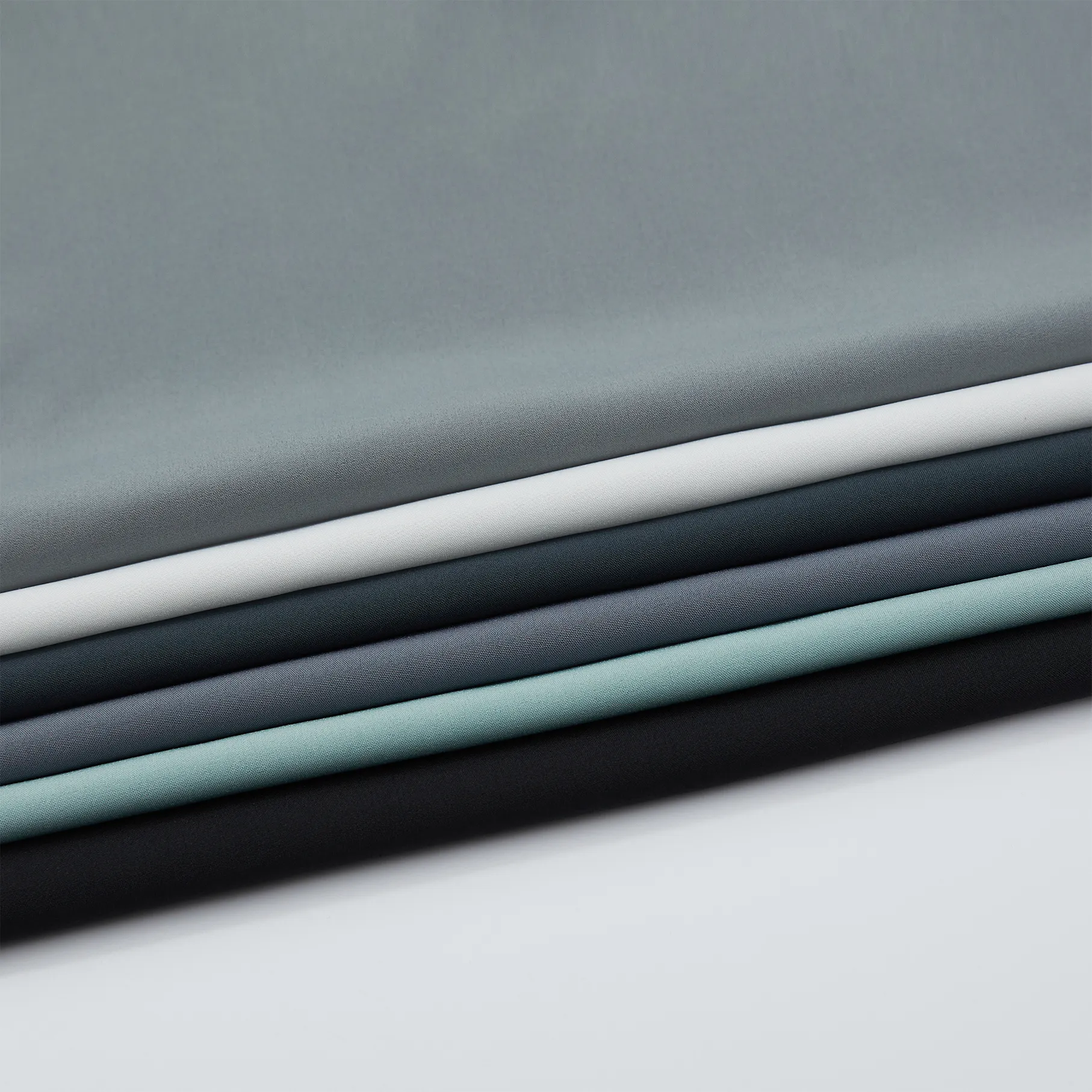 Benutzer definierte 95% Polyester 5% Spandex Strick Plain 4-Wege-Stretch Badeanzug Anzug Stoff