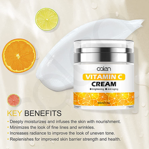 ครีมบำรุงผิวหน้าวิตามินซีคุณภาพสูง สูตรธรรมชาติ แบรนด์ส่วนตัว ช่วยให้ผิวชุ่มชื้น กระจ่างใส - Product Image 5