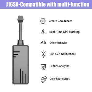 4G + 2G J16 xe chống trộm xe điều hướng GPS theo dõi thời gian thực thiết bị giám sát bảo hành một năm - Product Image 5