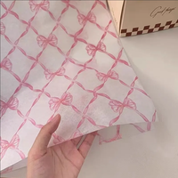 Papier de soie pour remplissage de bouquets, matériau léger et doux pour l'emballage des fleurs fraîches et la décoration des boîtes cadeaux pour les fêtes