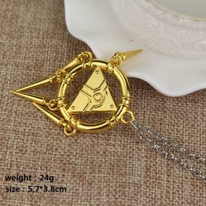 Yu GI Oh <span class=keywords><strong>Yugioh</strong></span> สร้อยคออนิเมะ, โซ่สร้อยคอ3D 8สไตล์ลายดวงตาของ Horus collares งานฝีมือโลหะเครื่องประดับแฟชั่นสร้อยคออะนิเมะพวงกุญแจ - Product Image 2