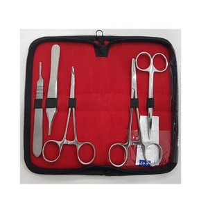 Kit de Disección y Sutura Quirúrgica Manual de 10 Piezas para Estudiantes con Instrumentos de Acero Inoxidable Médico de Alta Calidad - Product Image 1