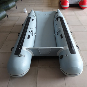 Catamarán de alta velocidad <span class=keywords><strong>Thunder</strong></span> Boat Cat Pesca Pontón inflable Catamarán Barco - Product Image 4