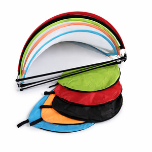 Portería de Fútbol Plegable de Nailon Resistente para Niños, Portátil, Ligera, para Uso en Interiores y Exteriores, Múltiples Colores, para Entrenamiento de Niños Pequeños - Product Image 3
