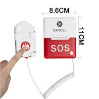 Système d'appel d'urgence sans fil, système d'appel d'urgence pour hôpital, système de sonnette d'appel, 1 écran de poste de soins infirmiers avec 10 alarmes de lit