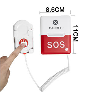 Sistema de Llamada de Emergencia Inalámbrico, Sistema de Llamada para Hospitales, 1 Pantalla para Estación de Enfermería con 10 Botones de Alarma para Camas - Product Image 4