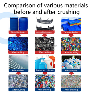 Trituradora de plástico residual de China, trituradora y arandela de plástico, trituradora de flejado de plástico de calidad garantizada - Product Image 6