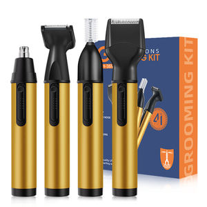 Rasoio elettrico per capelli in plastica multifunzione quattro in uno portatile per capelli e sopracciglia per uso domestico - Product Image 1