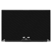 Layar LED LCD 15.6 inci untuk Dell Precision 15 5570 Rakitan Layar Non-Touch Lengkap 1920x1200 Pengganti Warna Perak