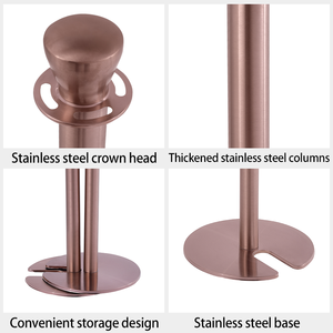 Không thấm nước kiểm soát đám đông stanchion Post - Retractable <span class=keywords><strong>Barrier</strong></span> Tape cho lũ lụt/bãi đậu xe/nông nghiệp Weed rào cản - Product Image 4