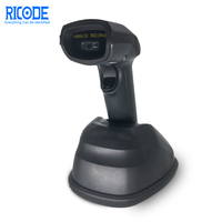 Lector de Códigos de Barras Inalámbrico TI4125, Escáner de Códigos de Barras Inalámbrico Ergonómico de Mano 2D para Cualquier Área de Uso