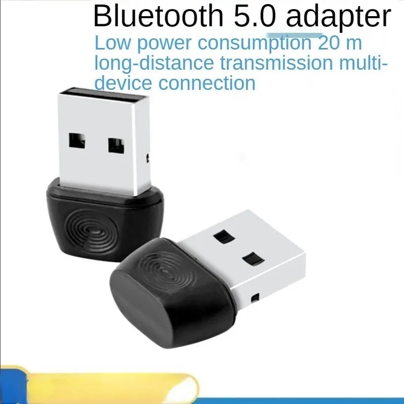 อะแดปเตอร์ USB บลูทูธพกพา5.0ชิปดองเกิล Usb ไร้สายสำหรับพีซีลำโพงแท็บเล็ตเครื่องพิมพ์เพลงเครื่องรับส่งสัญญาณเสียง