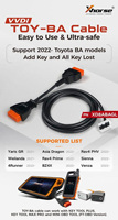 Xhorse Toyota BA TOY-BA toutes les clés perdues Adaptateur KD8ABAGL pour VVDI Key Tool Plus, Key Tool Max Pro et FT-Mini OBD Tool