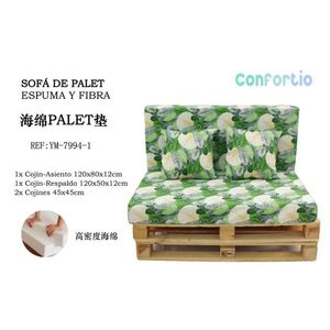 แผ่นรองพาเลทฟองน้ำความหนาแน่นสูง 12 ซม. รุ่น PALET Pad-1 COJIN DE PALET ใช้สำหรับเบาะนั่งและหมอน - Product Image 3