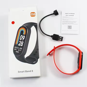 Precio barato <span class=keywords><strong>M8</strong></span> Smart <span class=keywords><strong>Band</strong></span> Pantalla totalmente táctil Fitness Tracker Ritmo cardíaco Monitoreo de la presión arterial Smartwatch Smartband <span class=keywords><strong>M8</strong></span> M7 M6 - Product Image 4