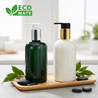 Pompe de traitement 1cc 18/410 20/410 Pompe à huile cosmétique en plastique pour crème de lotion en blanc/argent/doré avec demi-couvercle