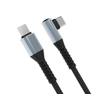<span class=keywords><strong>Cable</strong></span> de Carga Rápida USB-C a USB-C de 60 W, en Ángulo Recto, con Conductor de Cobre Puro y Blindaje Trenzado para <span class=keywords><strong>Mac</strong></span> <span class=keywords><strong>Book</strong></span> <span class=keywords><strong>Pro</strong></span>/Air Switch - Product Image 6