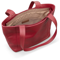 Sac fourre-tout en cuir véritable de couleur unie, design tendance, fabriqué en usine, léger avec poignée confortable
