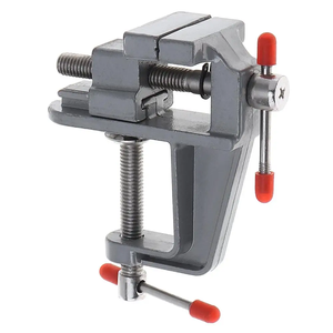 Qinbu Mini outil de réparation de pince de table de travail <span class=keywords><strong>Portable</strong></span> petite pince tigre pour la fabrication de bijoux Type de Base <span class=keywords><strong>étau</strong></span> d'établi <span class=keywords><strong>Portable</strong></span> pivotant - Product Image 1