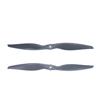 Hélices électriques Gemfan Vortex 12X6E 12X6R CW&CCW en fibre de verre et nylon pour avion RC