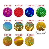 Autocollants holographiques de couleur personnalisée, étiquettes créatives et défis d'économie d'emballage, autocollants à gratter scintillants