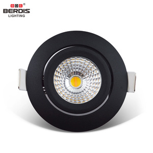 DC24V Dimmable Cutout 68mm 5W 7W gradation <span class=keywords><strong>Spot</strong></span> lentille aluminium moulé sous pression <span class=keywords><strong>plafond</strong></span> encastré rond <span class=keywords><strong>IP65</strong></span> <span class=keywords><strong>Led</strong></span> Downlight - Product Image 4