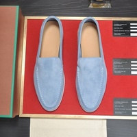 Mocassins polyvalents pour couple, chaussures de marche décontractées et sportives, tendance, dessus en cuir de cerf véritable, semelle intermédiaire en PU, semelle extérieure en PVC, personnalisables