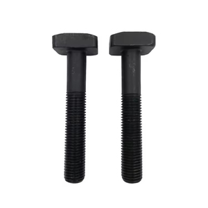 Trung Quốc Nhà Sản Xuất Chất Lượng Cao Din21346 Lớp 8.8 10.9 Titan Bu Lông Vuông Tùy Chỉnh M16 <span class=keywords><strong>M20</strong></span> M24 M30 Đầu Vuông Bu Lông Màu Đen - Product Image 4