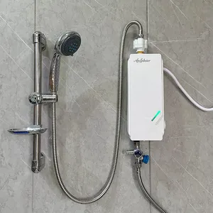 Elcb付きバスルーム用ポータブルミニ恒温110v220vインスタント電気温水器