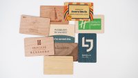 Tarjeta de Identificación RFID de Madera Greenworks, Tarjeta de Empleado NTAG215 13.56 MHz para Empresa