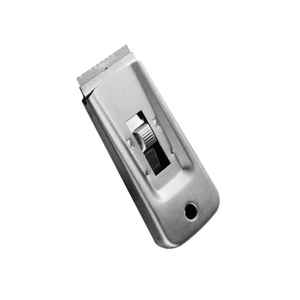Raspador de Metal de Acero Inoxidable <span class=keywords><strong>Easyway</strong></span>, Herramienta de Limpieza de Pegamento para Ventanas de Vidrio con Cuchilla Duradera, OEM Industrial para Bricolaje - Product Image 1