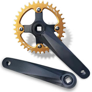 Juego de <span class=keywords><strong>Bielas</strong></span> para Bicicleta de Montaña con Plato de 152/165/175 mm, Orificio Cuadrado, 104BCD, 30/32T/34T/36T/38T - Product Image 1