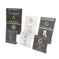 حامل بطاقات NFC لمراجعات جوجل 213 215 للمطاعم على إنستغرام/فيسبوك/يلب/تريب أدفايزر