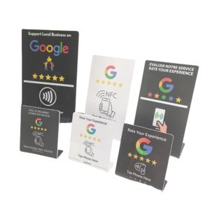 Google Review Stand NFC Card 213 215 для Ins/Facebook/Yelp/Tripadvisor Restaurant - Product Image 5