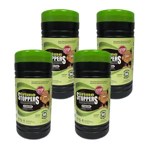 Professional Cleaning Grease Wipes Canister Packing Disposable Clean Heavy Duty Hand Wet Wipes