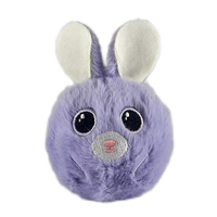 Jouets en peluche Crazy Bounce Ball, ours en coton doux pour soulager le stress, cadeau en boîte brodée