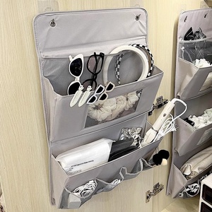 Bolsa colgante de almacenamiento <span class=keywords><strong>para</strong></span> puerta de armario de dormitorio de tela, estante de <span class=keywords><strong>pared</strong></span> montado en la <span class=keywords><strong>pared</strong></span> <span class=keywords><strong>para</strong></span> ropa interior y bolsa de almacenamiento de artículos diversos - Product Image 4