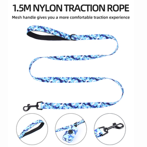 ZMaker all'ingrosso <span class=keywords><strong>Logo</strong></span> personalizzato Pet <span class=keywords><strong>Dog</strong></span> Harness Private Label <span class=keywords><strong>Dog</strong></span> Harness guinzaglio collare set con supporto per sacchetto di cacca - Product Image 5