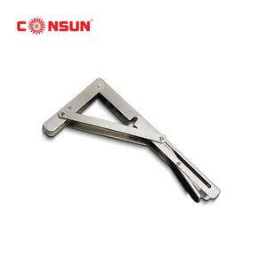 Soporte de Pared Plegable de Alta Resistencia para Estantes, Soporte Triangular Plegable de Acero Inoxidable para Estantes - Product Image 4