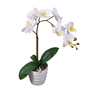 Jiawei ต้นไม้ปลอมดอกไม้ดอกไม้ประดิษฐ์สำหรับพาราโจนส์แกรนด์กล้วยไม้ขนาดเล็กสัมผัสจริงดอกดาเลียดอกไม้ประดิษฐ์ - Product Image 3