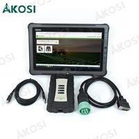 Adaptador de Diagnóstico V5.3 Electronic Data Link EDL V3, Herramienta de Diagnóstico para Construcción y Agricultura + Tableta Getac F110