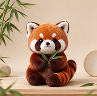 Peluche d'animal de la forêt mignonne et personnalisée : raton laveur, renard, pingouin, corgi, hamster, lapin – Cadeau idéal pour enfants
