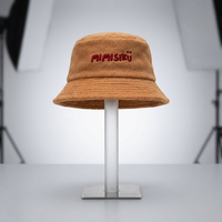 Nouveau chapeau d'été pour enfants, chapeau de pêche en tissu éponge avec sangle mentonnière coupe-vent, protection solaire, casquette de pêcheur