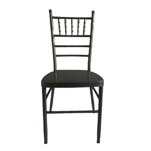 Sedia Chiavari Dorata per Eventi, Sedia Tiffany in Acciaio per Esterni, Mobili in Metallo per Hotel, Sedia da Matrimonio all'Ingrosso <span class=keywords><strong>con</strong></span> Cuscini - Product Image 2