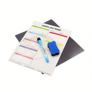 Kitchen Chart Magnet Daily and Weekly Planner <b>Fridge</b> Whiteboard Calendar Board Set - Product Image 6